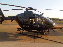 Meeker Multi-Purpose Step Mount on State Police Helicopter