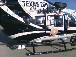 Meeker Multi-Purpose Step Mount on Dept. Of Public Safety Helicopter